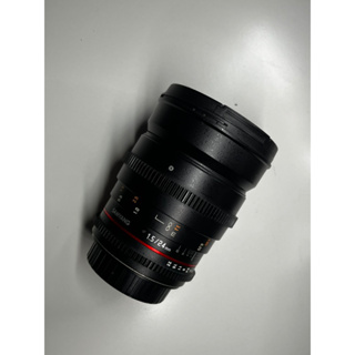 【售】 Samyang VDSLR EF mount 定焦鏡 24mm、35mm、85mm