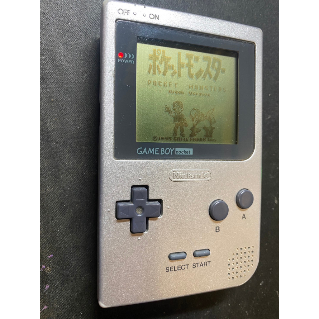 Nintendo Game Boy Pocket 銀色 (GB GBA GBC 任天堂)