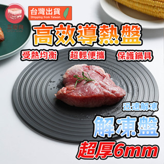 【三層肉🔥臺灣現貨】加厚導熱盤 導熱板 解凍盤 解凍板 退冰板 節能板 瓦斯爐 節能盤 鋁合金 導熱板 廚房 航空鋁