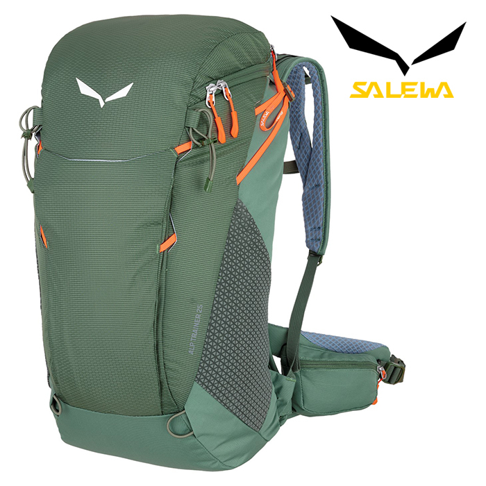 【SALEWA 義大利】ALP TRAINER 25 登山背包 男 鴨綠｜健行背包 徒步旅行背包