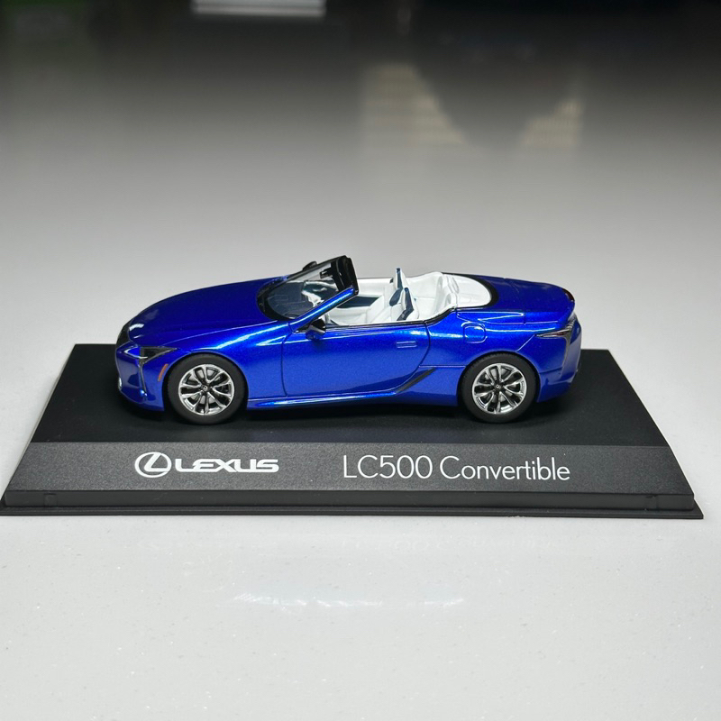 Lexus LC 敞篷跑車 限量風馳藍 汽車模型 小汽車