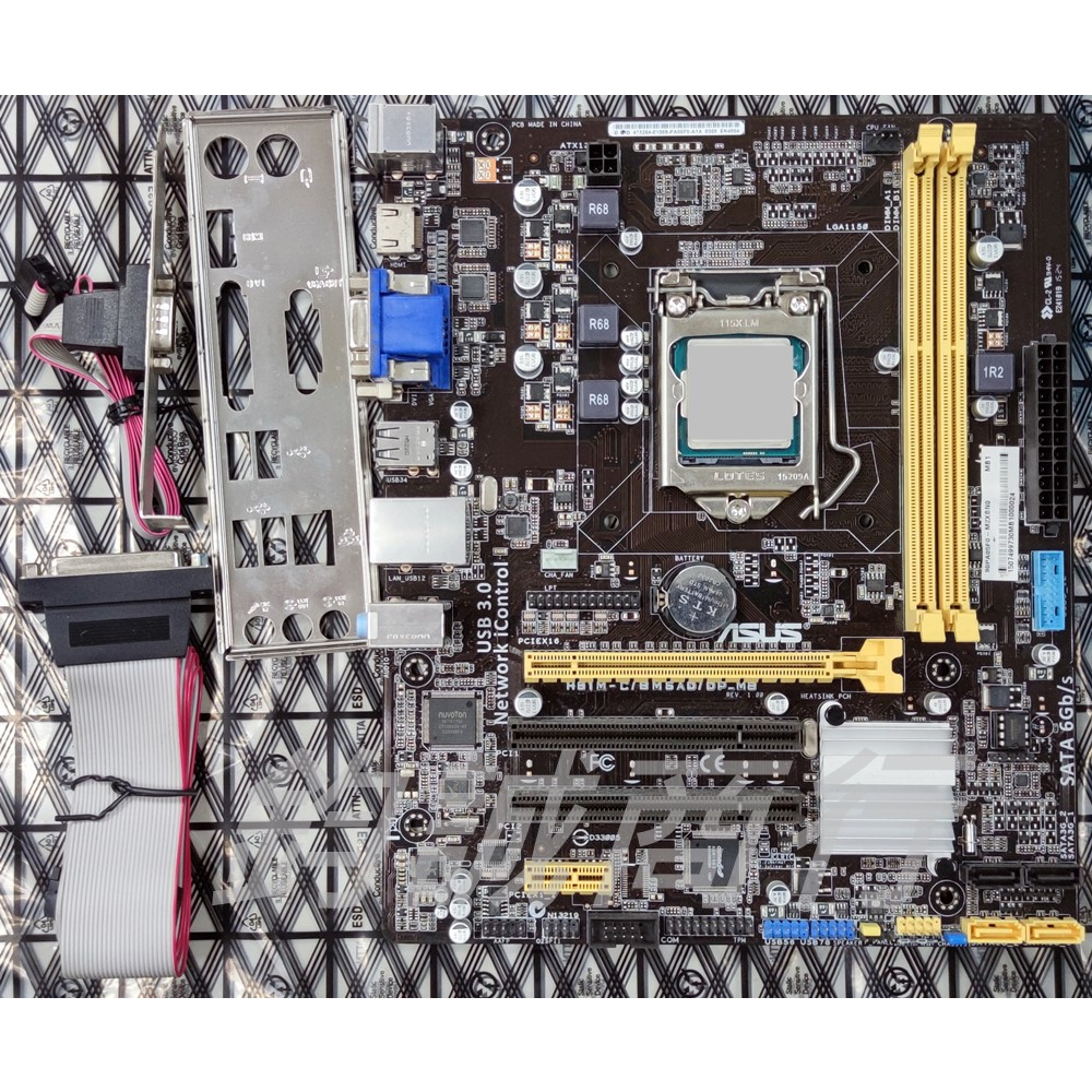 【二手商品】華碩商用主機電腦ASUS BM1AD intel 1150腳位主機板H81M-C/BM6AD/DP_MB