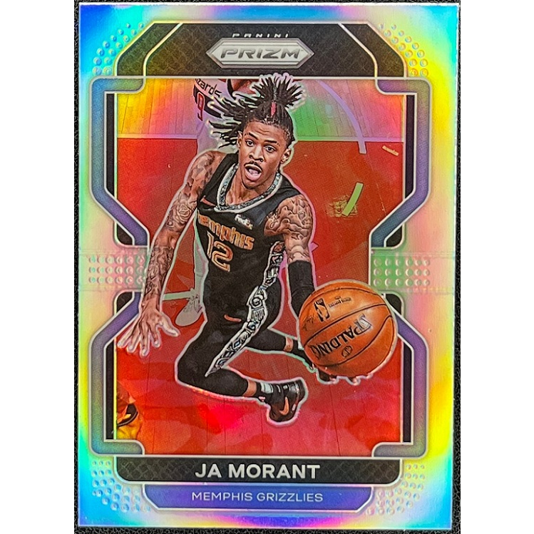 NBA 球員卡 Ja Morant 2021-22 Prizm Silver Prizms 銀亮