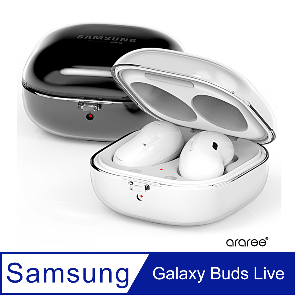 Araree 三星 Galaxy Buds Live / Buds Pro 藍牙耳機透明抗震保護套