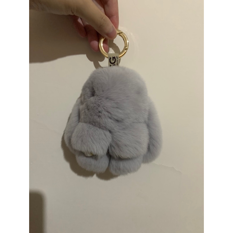 UGG 絨毛兔子吊飾 澳洲專櫃購入 🐰