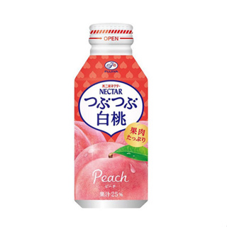 FUJIYA不二家 水蜜桃風味果汁飲料 363ml【Donki日本唐吉訶德】NECTAR PEACH 蜜桃 白桃 桃子