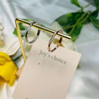 Joy’s choice S925純銀 鑲鑽莫比烏斯環戒指 玫瑰金白金