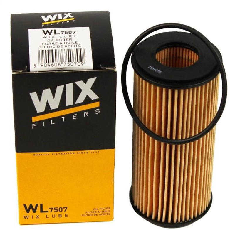 WIX機油芯WL7507 奧迪AUDI Q3 A1 A3 A4 8X,8VA,8K,B8,8W,8U 1.8 2.0