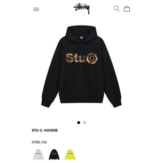 🇺🇸23 STUSSY STU C. HOODIE HOODIE 連帽長袖 帽T 潮流 滑板 正品代購 字母