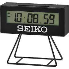 【極緻時計】日本精工限量3000台獨立限量編號電子鬧鐘城市路跑電子桌鐘 QHL092K.QHL062