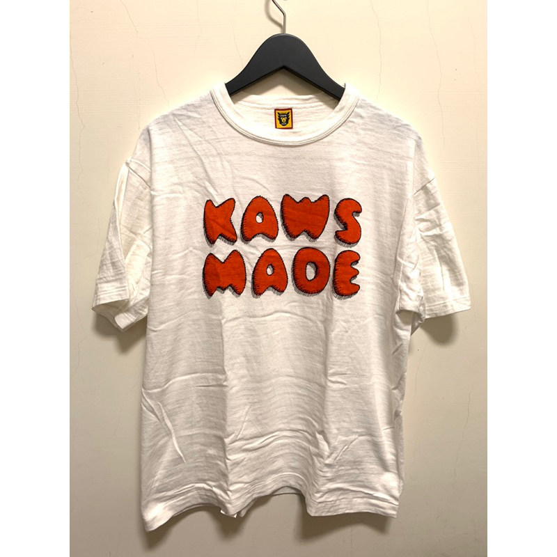 【官網正品】 L號 Human Made KAWS 聯名 短T 白色 愛心 Made Tee T-shirt 文字 #3