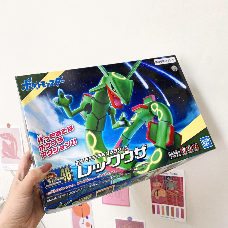 【BANDAI】組裝模型 Pokemon 精靈寶可夢 神奇寶貝 烈空坐 No.46