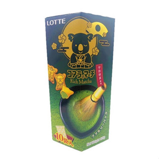 LOTTE樂天 小熊餅乾 家庭號-宇治抹茶風味 175g【Donki日本唐吉訶德】