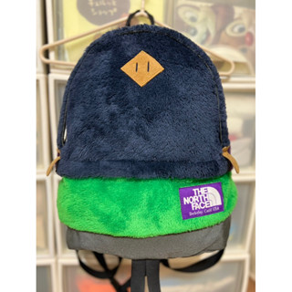 THE NORTH FACE 揹包 紫標 purple 日版 拼接 紫 深藍 綠 灰