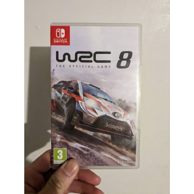 SWITCH二手遊戲 WRC8