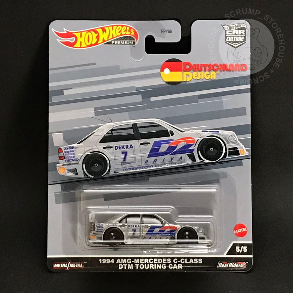 HotWheels 風火輪 1994 AMG-MERCEDES C-CLASS DTM Touring 賓士 精裝卡