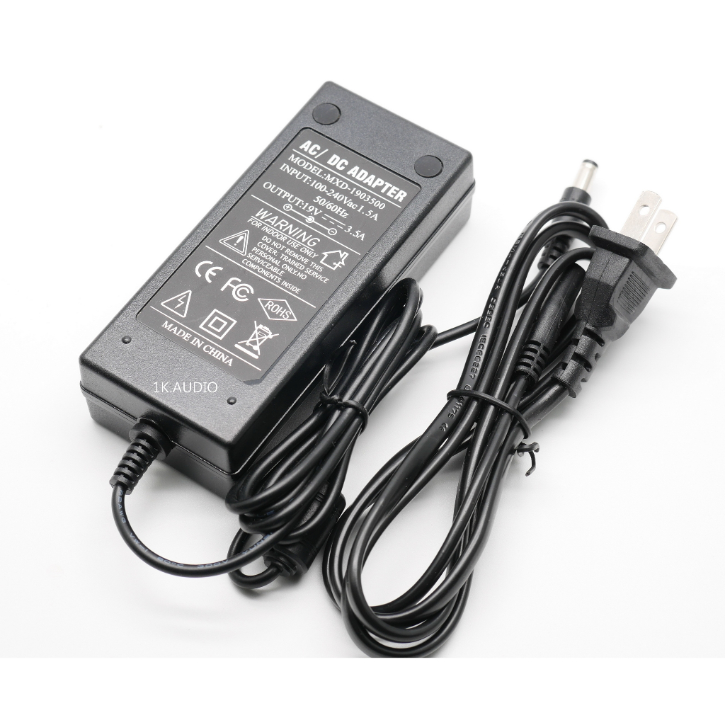 &lt;1K.AUDIO&gt;通用型擴大機變壓器 19V 3.5A  DC孔徑5.5*2.5 適用TPA3116 MA12070