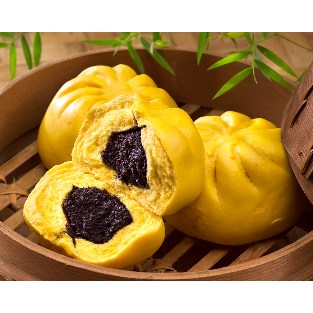 【中和包子】黃金芝麻包一顆25元˙630g/包(五入裝) 全家冷凍超取限購14包