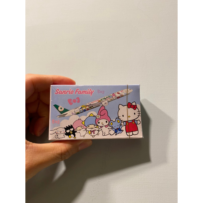 長榮航空 Hello Kitty牽手機 撲克牌