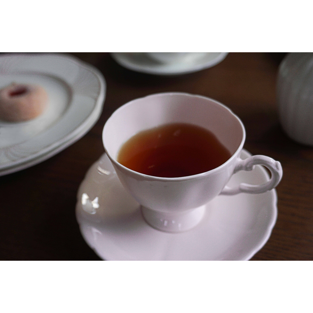 【草履蟲】Tuscan｜午茶約會粉紅色花朵茶杯組