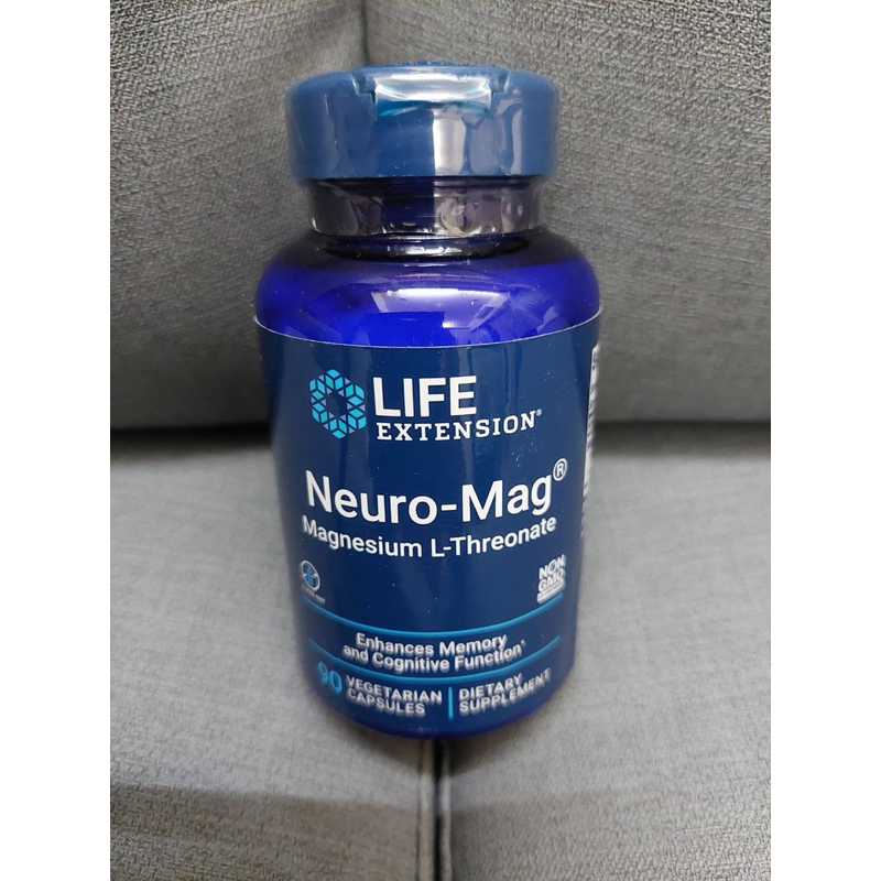 Life Extension L-蘇糖酸鎂 Neuro-Mag 90顆 鎂