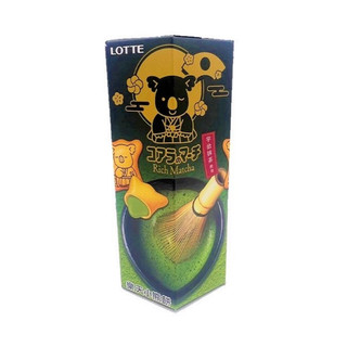 LOTTE樂天 小熊餅乾-宇治抹茶風味 33g【Donki日本唐吉訶德】