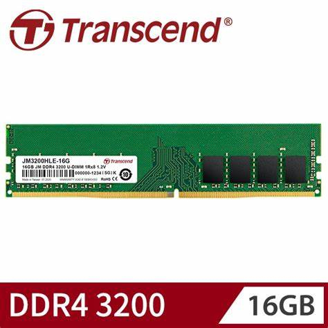全新 創見 DDR4  3200  16GB JetRam DDR4 3200 桌上型記憶體/記憶體/RAM