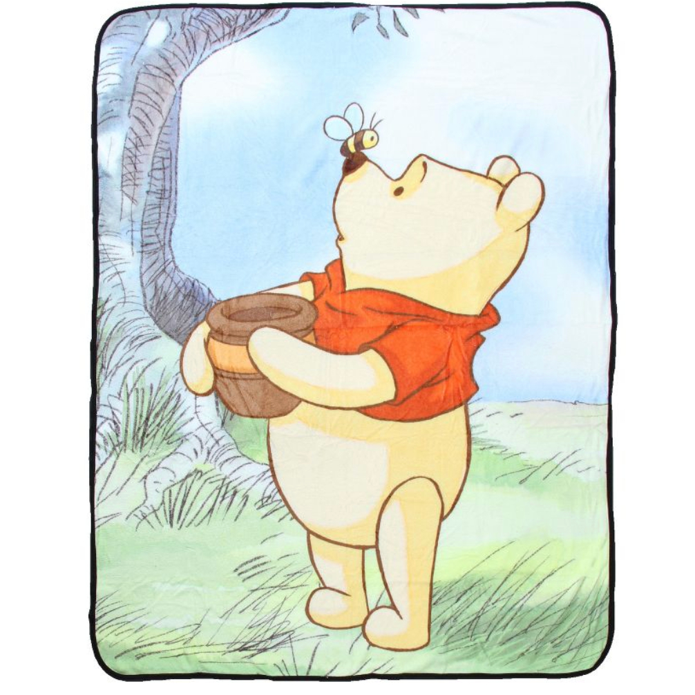 預購🚀美國正貨🚀 美國迪士尼 小熊維尼 Winnie The Pooh毛毯 毯子 棉被 蓋毯