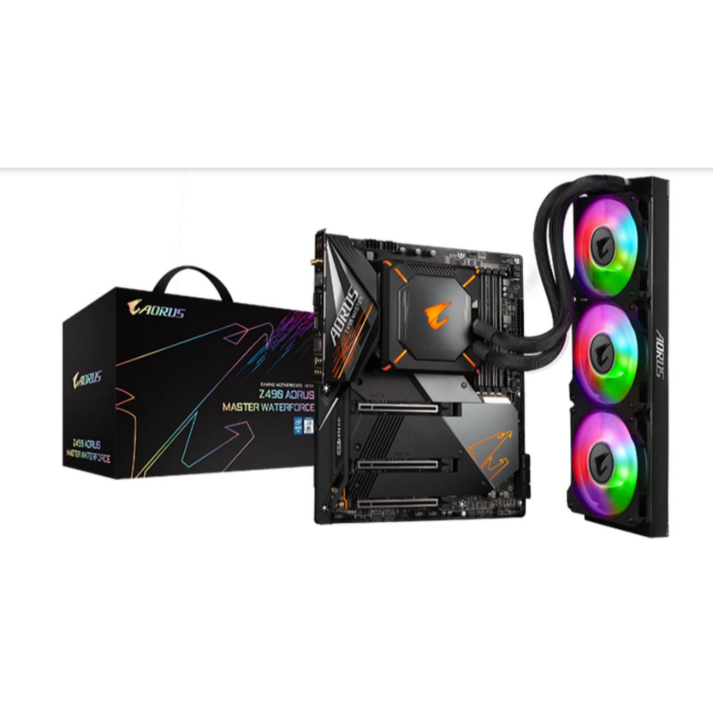 技嘉 AORUS Z490 AORUS MASTER WATERFORCE主機板用水冷