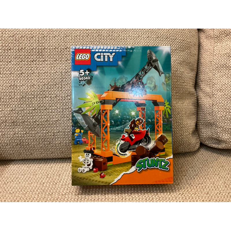 樂高 LEGO CITY 城市系列 60342 鯊魚攻擊特技挑戰組