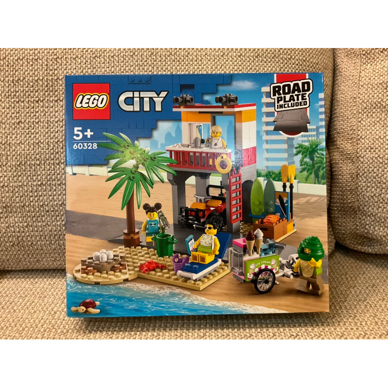 樂高 LEGO CITY 城市系列 60328 海灘救生站