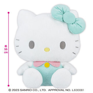 Hello Kitty 日本 娃娃 玩偶 裝扮 薄荷 日本景品 收藏 生日 禮物 三麗鷗 Sanrio 55公分 日貨