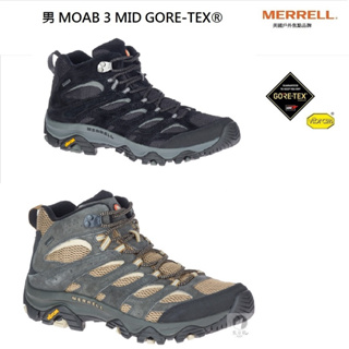 MERRELL 邁樂 美國 男 MOAB 3 MID GTX 中筒登山鞋 [北方狼] 036251 036243