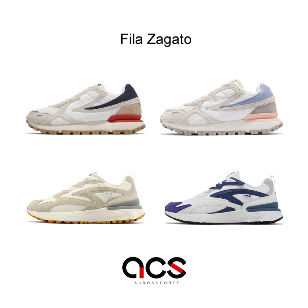 FILA 休閒鞋 Zagato 女鞋 男鞋 麂皮 金裕貞 BTS 代言 著用 復古 韓國 情侶 運動鞋 任選 【ACS】