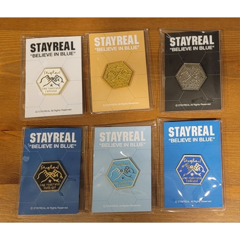 ⚡️現貨⚡️全新⚡️STAY REAL 五月天演唱會 勾勾手限定徽章1組6入