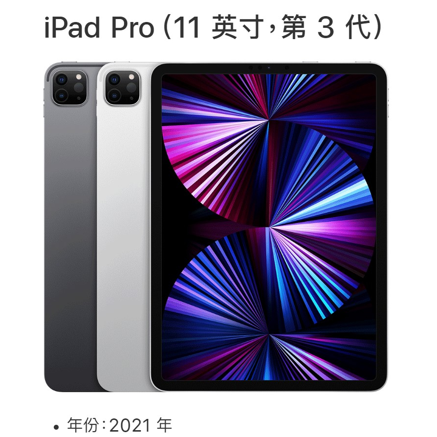 女用iPad Pro 2021 11" 128g M1 Wifi(含筆/原廠充電器/類紙膜/保護殼/筆尖*3/筆套)免運