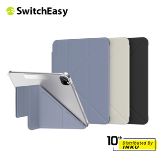 SwitchEasy魚骨牌 Origami Nude iPad Air/Pro/mini/iPad10 多角度透明保護套
