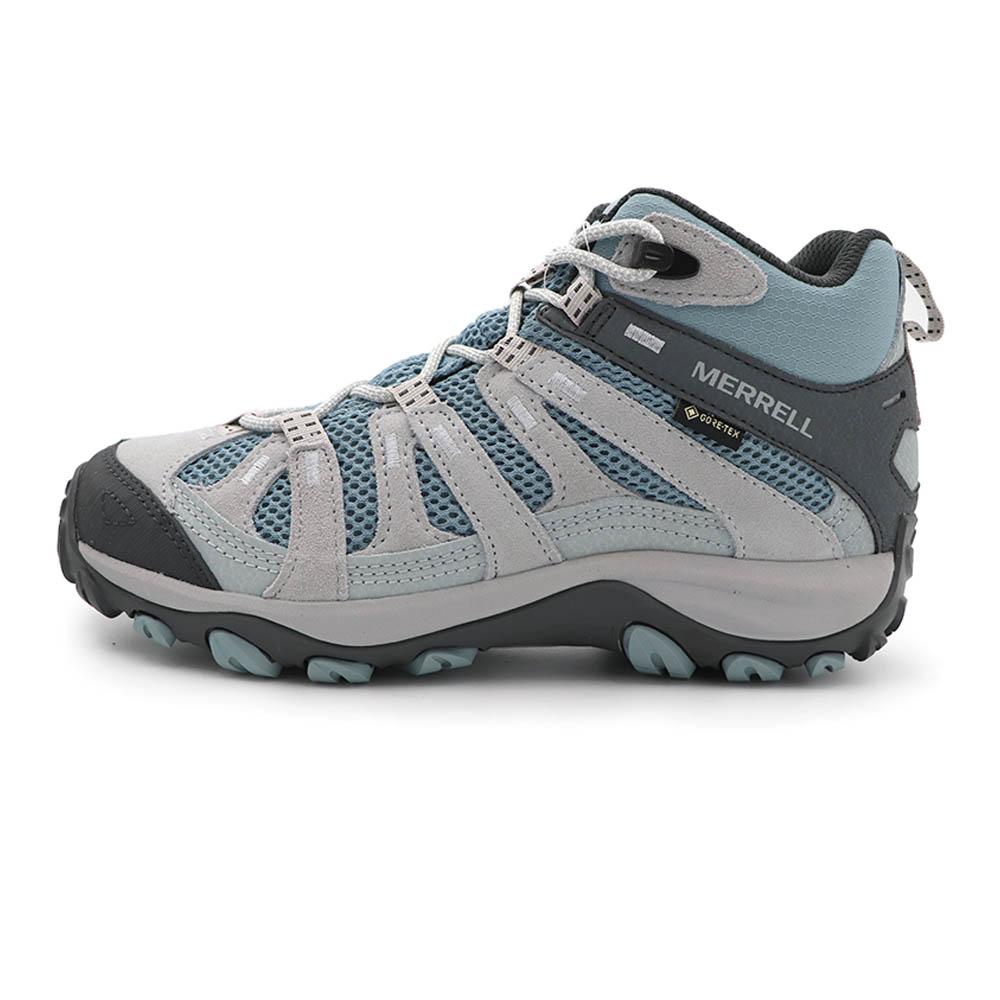 Merrell Alverstone 2 灰藍  防水 中筒 登山鞋 女鞋 J1877【新竹皇家  ML037046】