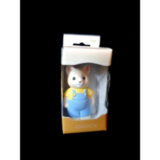 A-37 櫃 ： 牛奶貓 爸爸 迷你人偶 森林家族 SYLVANIAN FAMILIES 2009 扭蛋 富貴玩具店