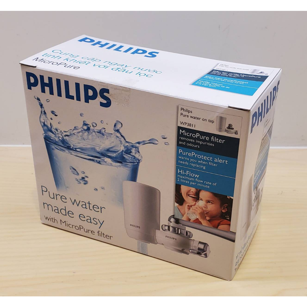 PHILIPS飛利浦 WP3811 超濾龍頭型淨水器 日本製