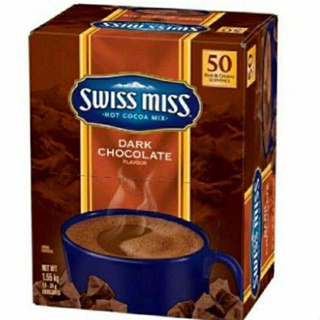 1.55Kg ^ Swiss Miss Hot Cocoa Mix Dark Chocolate ^ 31g X 50