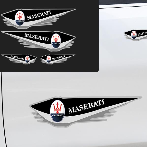 瑪莎拉蒂改裝配件瑪莎拉蒂總裁吉博力Ghibli/Levante/Grecale汽車貼紙車身裝潢車貼