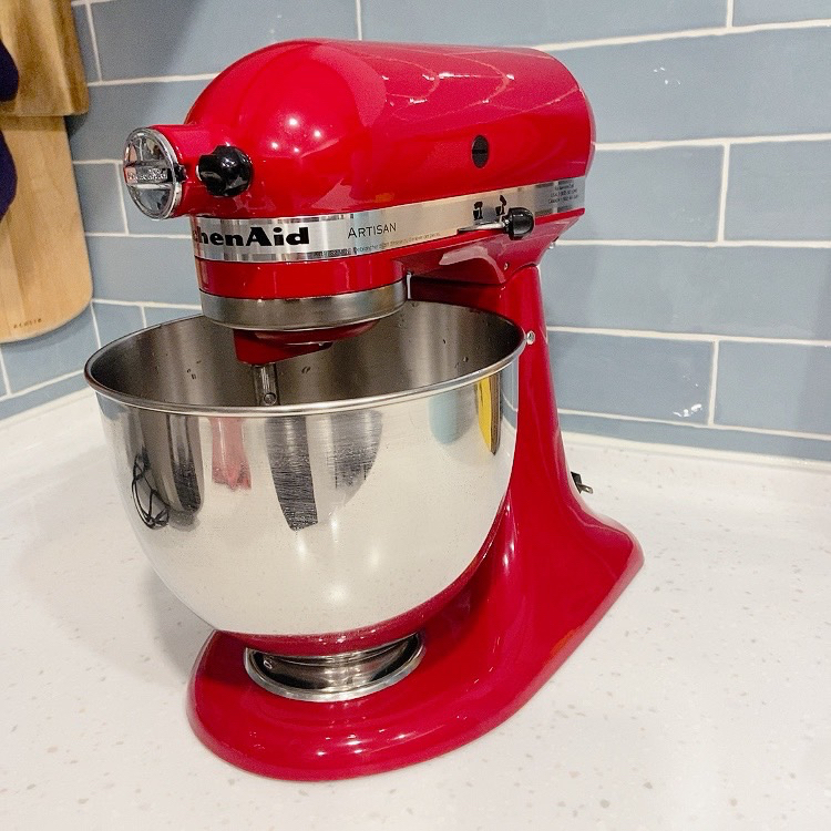 【二手】KitchenAid 4.8公升/5Q桌上型攪拌機(熱情紅)