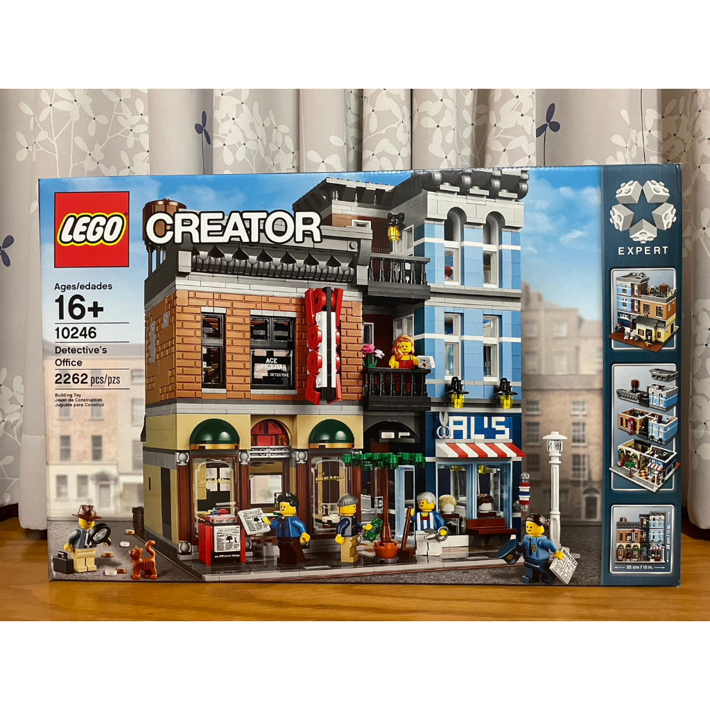 【椅比呀呀|高雄屏東】LEGO 樂高 10246 街景系列 偵探社 Detective's Office 絕版