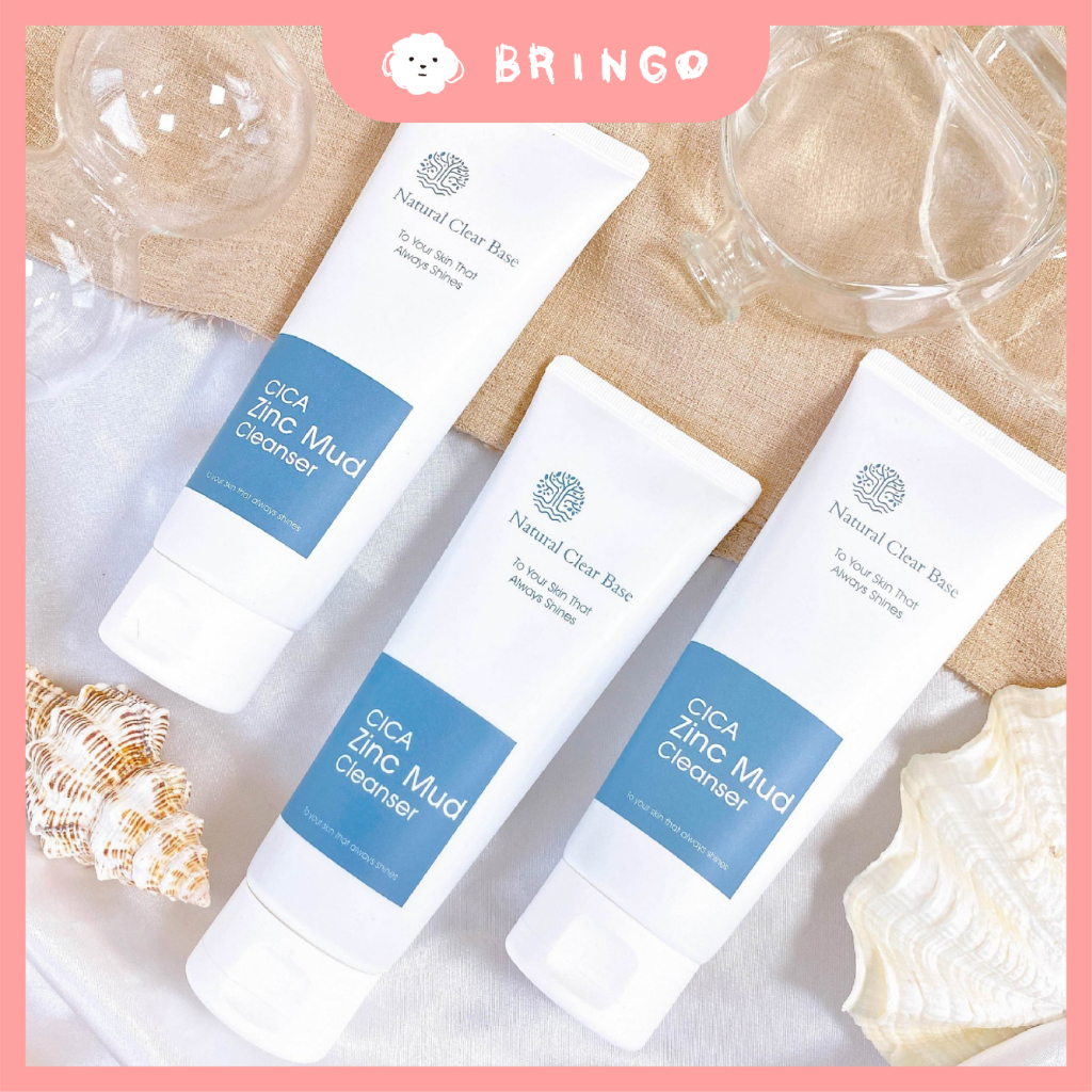 【BRINGO】Natural base 積雪草綠泥洗面乳 120ml 積雪草 泥漿 韓國 保濕 清潔