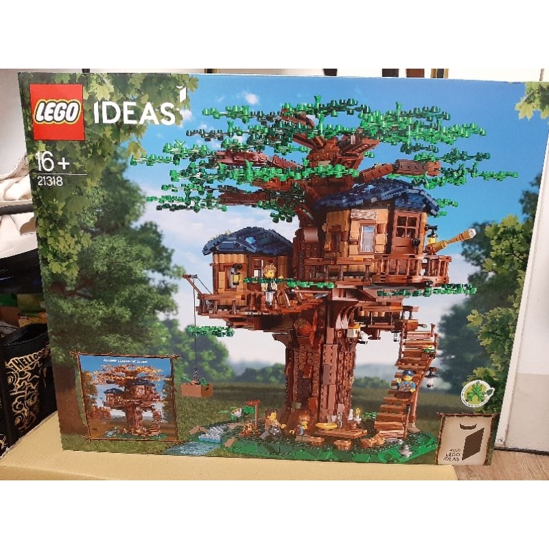 含運 LEGO 樂高 21318  IDEAS 系列 Tree House 樹屋 房子 房屋 可動 積木 公仔 可擺