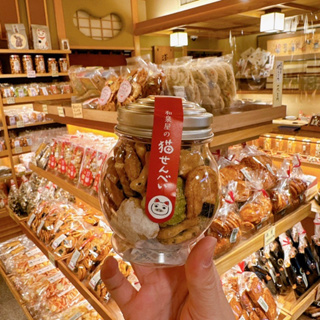 | 現貨 |日本 東京 淺草 和泉屋 手燒仙貝 貓咪仙貝 貓咪米菓 貓咪煎餅 附紙袋