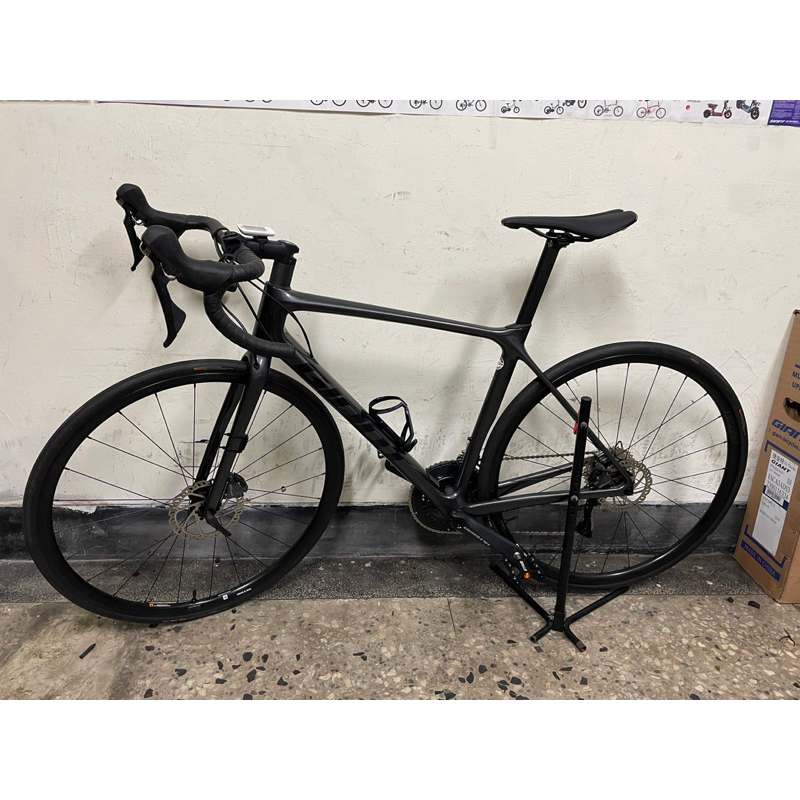 2002年「保固內」 捷安特 GIANT TCR ADVANCED 1 DISC KOM  二手碳纖公路車 中古公路 2