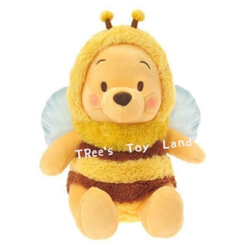 【 絕版現貨 】日本 正版 正品 東京 迪士尼 小熊維尼 現貨 娃娃 玩偶 變裝 蜜蜂 限定