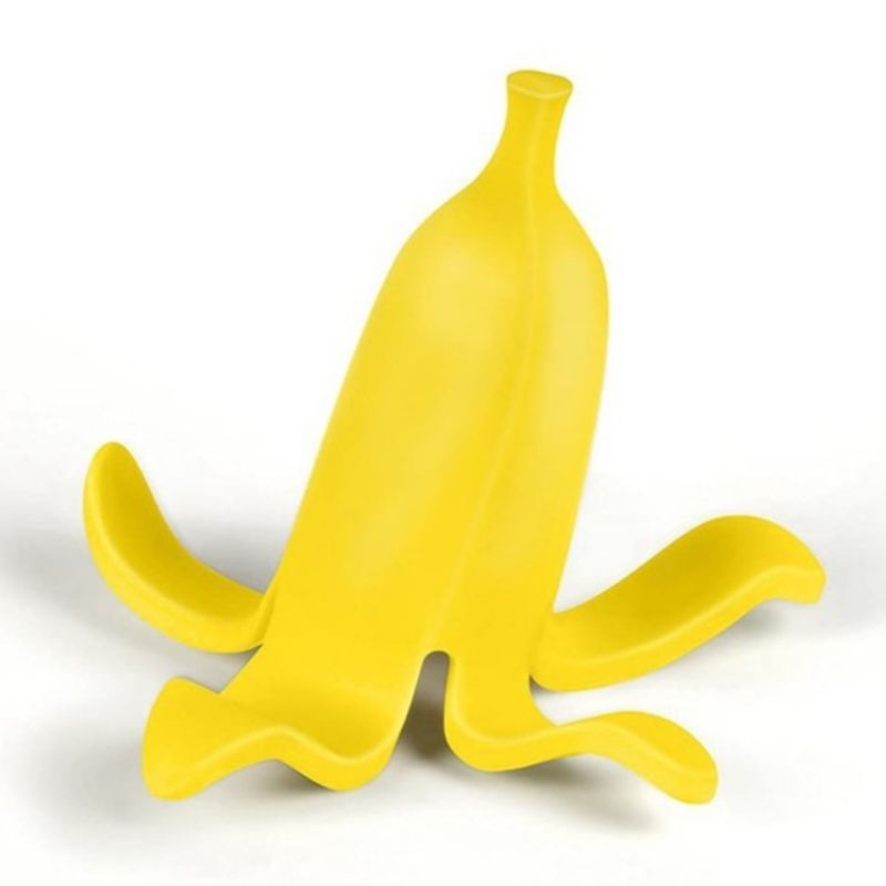 美國 Fred &amp; FRIENDS BANANA STAND 香蕉皮手機架/ 平板架 趣味舒壓小品